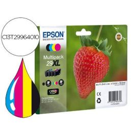 Ink-Jet Epson Home 29XL 2996 Xp435-330-235 Multipack 4 Colores Negro-Amarillo-Cian-Magenta