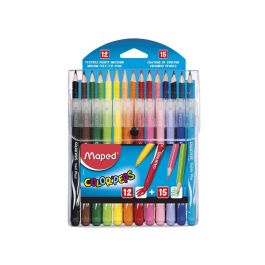 Maped Pack Combo Color Peps 12 Rotuladores + 15 Lápices de Colores Precio: 8.49999953. SKU: B1EEQJDYQ6