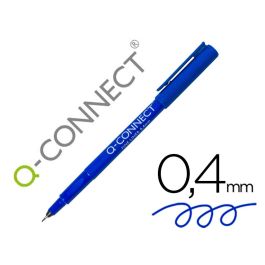 Rotulador Q-Connect Punta De Fibra Fine Liner Azul 0.4 mm 10 unidades Precio: 5.50000055. SKU: B164TKM7AP