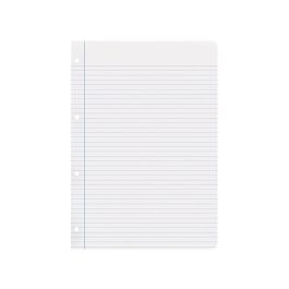 Recambio Liderpapel A4 100 Hojas 100 gr-M2 Rayado Horizontal Con Margen 4 Taladros 24 unidades