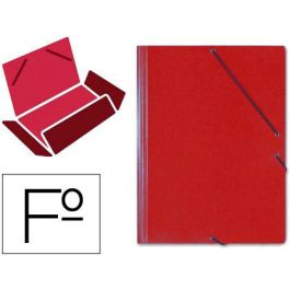 Carpeta Gomas Solapas Carton Saro Tamaño Folio Rojo 10 unidades Precio: 51.49999943. SKU: B1EPQG7YHA