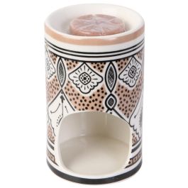 Home Deco Factory Mirage Quemador Esencias Con Cera Perfume Dorado Sándalo Canela Ámbar Beige Almizcle Blanco Precio: 4.49999968. SKU: B12EANBL53