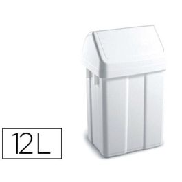 Papelera Contenedor Tts Plastico Con Tapadera Max 12 Litros Blanca 400x230x200 mm Precio: 37.6899996. SKU: B17RAMSZ84