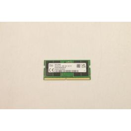 Lenovo DDR5 SoDIMM memory module, 16GB capacity, 4800MHz speed, non-ECC, unbuffered, CL40 timing, 262 pins.