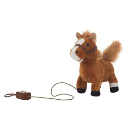 Creaciones Llopis Caballo Musical que Camina, Mueve la Colita, Trota y Relincha - Juguete de 22cm