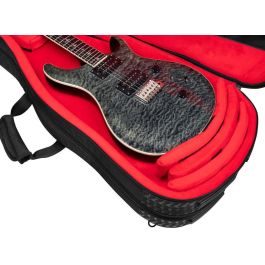 GATOR G-Icon Softcase para 2 Guitarras Eléctricas - Negro, Interior: 1054,10 mm Largo, 368,30 mm Profundo, 50,80 mm Alto