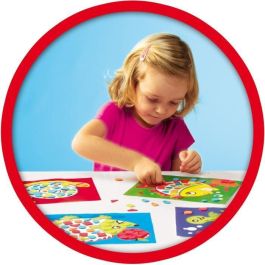 Ses Creative - Kit de Mosaico para Niños: Estoy Aprendiendo Mosaico con Formas de Espuma Autoadhesivas y 4 Diseños