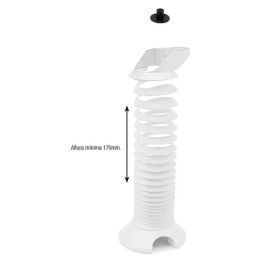CAMAR Pasacable Gusy para Mesa, Blanco RAL