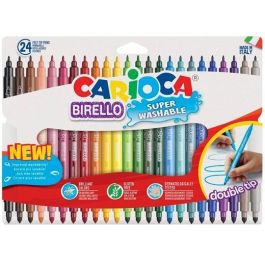 Carioca Rotulador Birello Doble Punta Fina-Media Colores Surtidos Estuche 24 Ud Precio: 5.50000055. SKU: B1KBJCMP7D