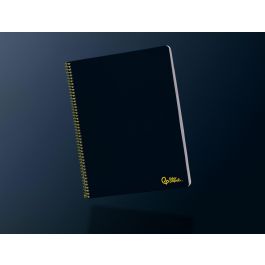 Liderpapel Cuaderno Espiral Smart Din A4 Tapa Blanda 80 Hojas 75g Rayado Horizontal con Margen Negro Liderpapel Cuaderno Espiral Smart Din A4 Tapa Blanda 80 Hojas 75g Rayado Horizontal con Margen Negro