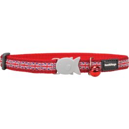 Collar Red Style Union Jack Flag On Red 20-32 cm 12 mm