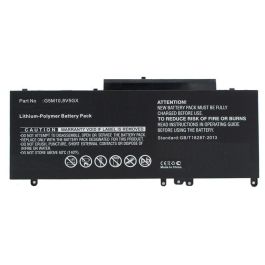 CoreParts Batería para Portátil Dell 44.40Wh 4Cell Li-Pol 7.4V 6000mAh Negra Precio: 56.50000015. SKU: B1EJGMG6X6