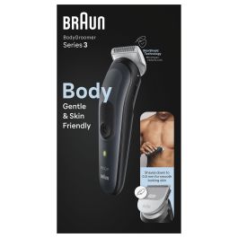Braun BodyGroomer 3 BG3340 Afeitadora Corporal con Batería Recargable y 80 min de Autonomía, Negro/Gris Precio: 41.7899999. SKU: B19R2AYB5K