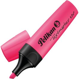 Pelikan 490/B Textmarker Leuchtrosa, 1 unidad Blister
