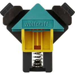 Wolfcraft 3051000 Sargento para Esquinas ES 22 Profesional/Doméstico 90° para Tablas 10-22mm Fijación Atornillar/Encolar (2 Uds)