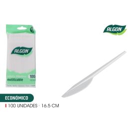 Set de 100 cuchillos ecológicos Algon 16.5 cm (20 Cajas) Precio: 31.58999998. SKU: B185ND6WTP