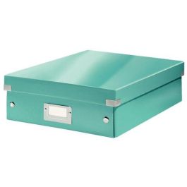 Caja Para Almacenamiento Leitz Click&Store Organizadora 85% Carton Reciclado Mediana 280X100X370 Mm Turquesa Precio: 18.49999976. SKU: B1KLWDVTDK