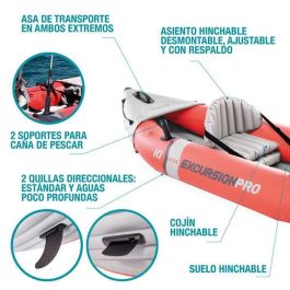 Kayak excursion pro 305x91x46 cm remo incluido aluminio masbomba Kayak excursion pro 305x91x46 cm remo incluido aluminio masbomba