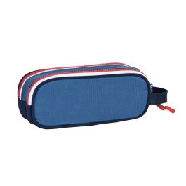 Estuche Escolar BlackFit8 Stamp Azul 21 x 8 x 6 cm Estuche Escolar BlackFit8 Stamp Azul 21 x 8 x 6 cm