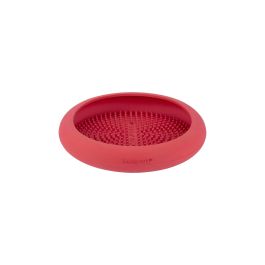 Lickimat Plato Lamedor Antiestrés UFO con Ventosa para Perros y Gatos - Ideal Baño, Ansiedad, Comida Húmeda - Rosa