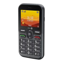 Doro Leva L10 graphite Teléfono Móvil Barra, Pantalla 2.4", Cámara 2MP, Batería 1150 mAh, Negro