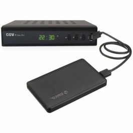 CGV CGV3322107006202 Receptor y Grabador TNT ETIMO 2TC Sintonizador Dual HD DVB-T2 HEVC 265