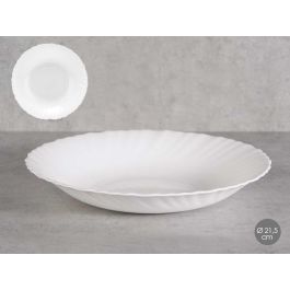 Plato Hondo Clásico Opal 21.5 cm Blanco - Vivalto (24 Unidades) Precio: 25.7900005. SKU: B17M7FTNLM