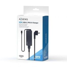 Aisens Cargador USB-C 65W PD3.0 con Cable 1.8M, Negro Aisens Cargador USB-C 65W PD3.0 con Cable 1.8M, Negro