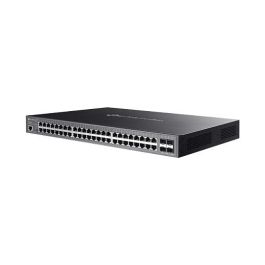 TP-Link Omada SG3452XMPP Switch Gestionado L2+ Gigabit Ethernet 48 Puertos PoE+ 10G Montaje Rack 1U Negro