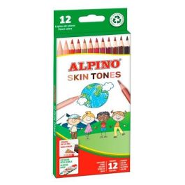 Alpino Lápices De Colores Tonos De Piel Surtidos Estuche 12 Ud Precio: 2.50000036. SKU: B1CM3YJFPH