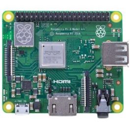 Raspberry Pi 3A+ con procesador BCM2837B0, 512MB RAM, WiFi 802.11ac y Bluetooth 4.2. Modelo A+ 1400 MHz Precio: 56.89000009. SKU: B1AGH65ETG