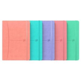 Oxford Cuaderno Cosido Signature 80H A5 1 Línea. Cierre C-Goma, Tapa Extradura. Papel Optik Paper. Colores Pastel (5 Unidades) (5 Unidades) Precio: 35.69000028. SKU: B1C9LJVWNL
