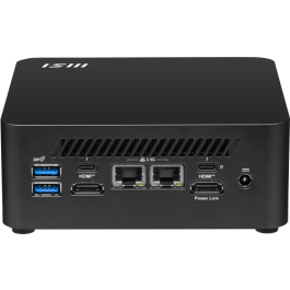 MSI 936-B0B111-237 Mini PC Barebone Intel Core 7 150U DDR5 Wi-Fi 6E Bluetooth 5.3 Negro