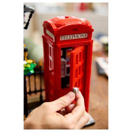 LEGO Ideas Cabina Telefónica Roja de Londres 21347, Juego de Construcción, 1460 Piezas, Multicolor