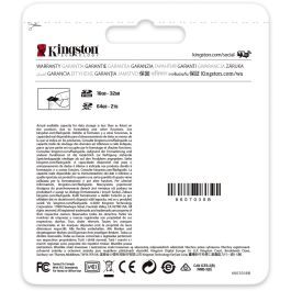 Kingston Canvas Go! Plus Tarjeta de memoria SDXC 64GB 170/70 MB/s, Clase 10, UHS-I U3, V30