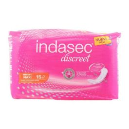 Indasec DISCREET Compresa Incontinencia Maxi 15 u