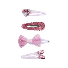 Accesorios pelo clips 4 piezas minnie 6.5 x 12.5 x 1.0 cm Accesorios pelo clips 4 piezas minnie 6.5 x 12.5 x 1.0 cm