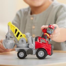Spin Master 6066539 - Paw Patrol Equipo Rubble Vehículo Camión Grúa Charger con Grúa Extensible, +3 Años Spin Master 6066539 - Paw Patrol Equipo Rubble Vehículo Camión Grúa Charger con Grúa Extensible, +3 Años