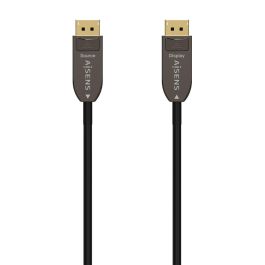 AISENS A155-0609 Cable DisplayPort 1.4 Fibra Óptica 8K@60Hz 4K@120Hz 32.4Gbps Macho-Macho Negro 30 Metros Precio: 77.99334389. SKU: B18TWF6K82