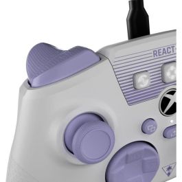 Turtle Beach TUR1735021239136 Mando REACT-R para PC/Xbox con Cable Blanco y Morado