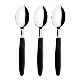 Tramontina Cucharas de Té Ipanema Negro 13.9 cm Acero Inoxidable Polipropileno 3uds Precio: 2.50000036. SKU: B1BNZJY6SD