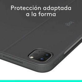 Logitech Combo Touch Funda con Teclado para Apple 11-inch iPad Pro (M4) - QWERTY Español con Trackpad y Lápiz