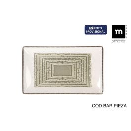 Inde Fuente Rectangular Occhio 25 x 15 cm, Colección Elite Brillo, Plato para servir (18 Unidades) Precio: 84.7847. SKU: B196MY8VNM