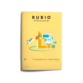 Rubio Cuaderno Competencia Matemática 5, 5º Primaria A4, Actividades Matemáticas Precio: 4.78999976. SKU: B152AF4PFY
