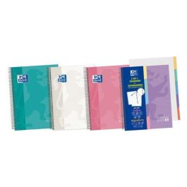 Bloc Oxford School Eu.Book 5 Separadores Micro.Tapa Extra A5+ 100H Cuadric.5X5 90G Surtido 10 unidades Precio: 55.50000049. SKU: B1B2AJXBTS