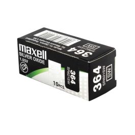 Maxell Micro Pilas Planas Óxido De Plata 1,55 V - Sr621Sw 364 Caja 10 Unidades Precio: 3.50000002. SKU: B18DYKJMAS