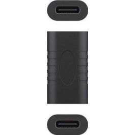CoreParts Adaptador USB-C Hembra a USB-C Hembra hasta 100W, Transferencia de Datos 10Gbps, USB-C a USB-C Negro Precio: 5.50000055. SKU: B19CSWRMS4