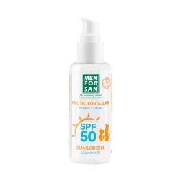 Men For San Protector Solar Crema Hipoalergénica F50 para Perros y Gatos con Protección UVA/UVB y Resistente al Agua 60 ml Precio: 12.50000059. SKU: B1CN3FARSX
