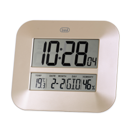 Trevi OM 3520 D Reloj despertador digital LCD Bronce con Termómetro, Calendario y Snooze, programable, pilas AA Precio: 22.49999961. SKU: B133MGZS9R