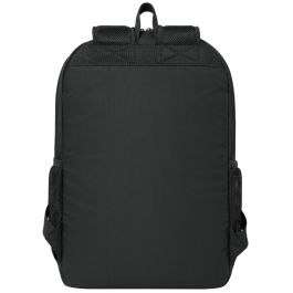 Rivacase 5566 Mochila Gremio para Portátil 15.6"-16" Negra, Urban, Impermeable, Poliéster rPET, Bolsillos Laterales
